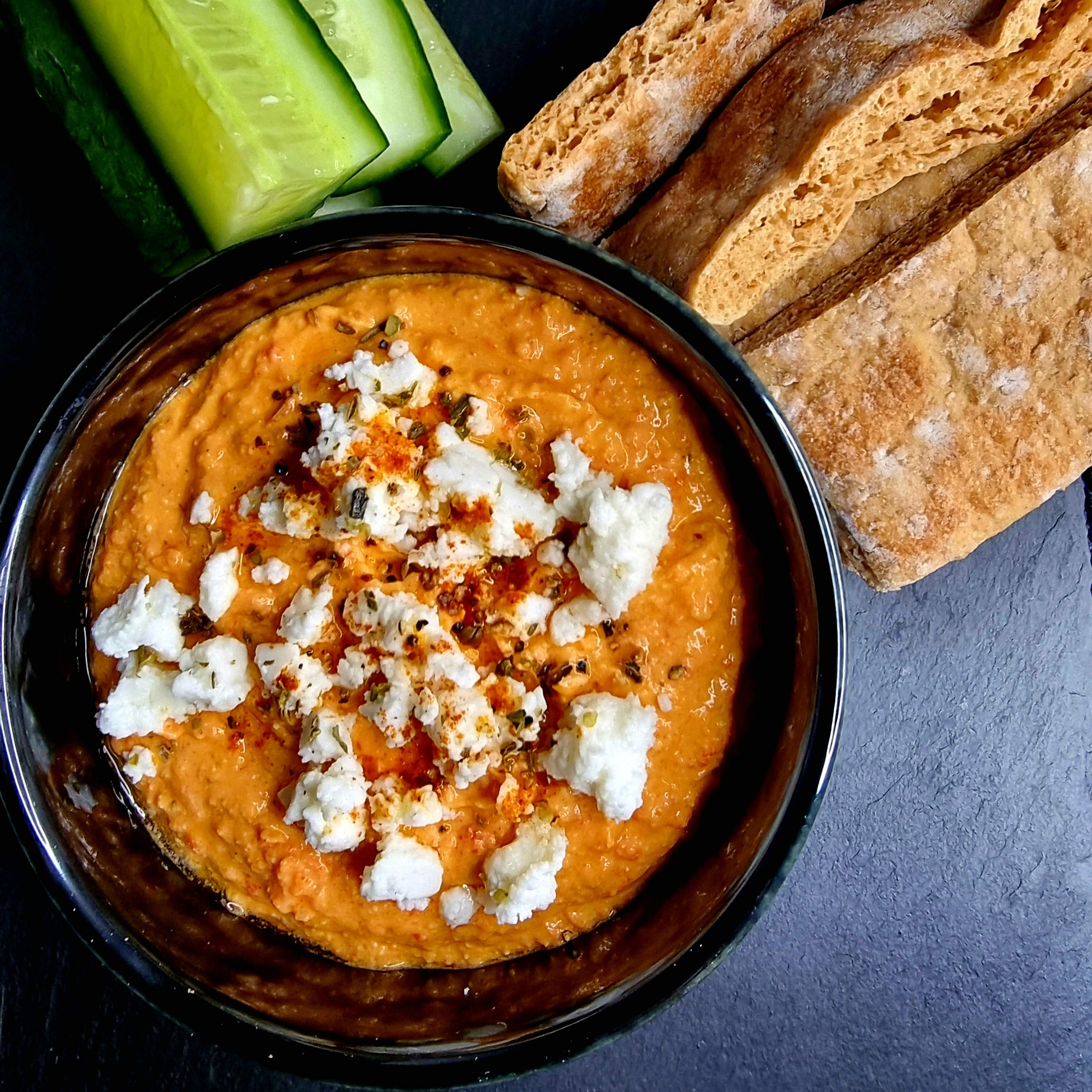 Htipiti – Greek Feta & Red Pepper Dip