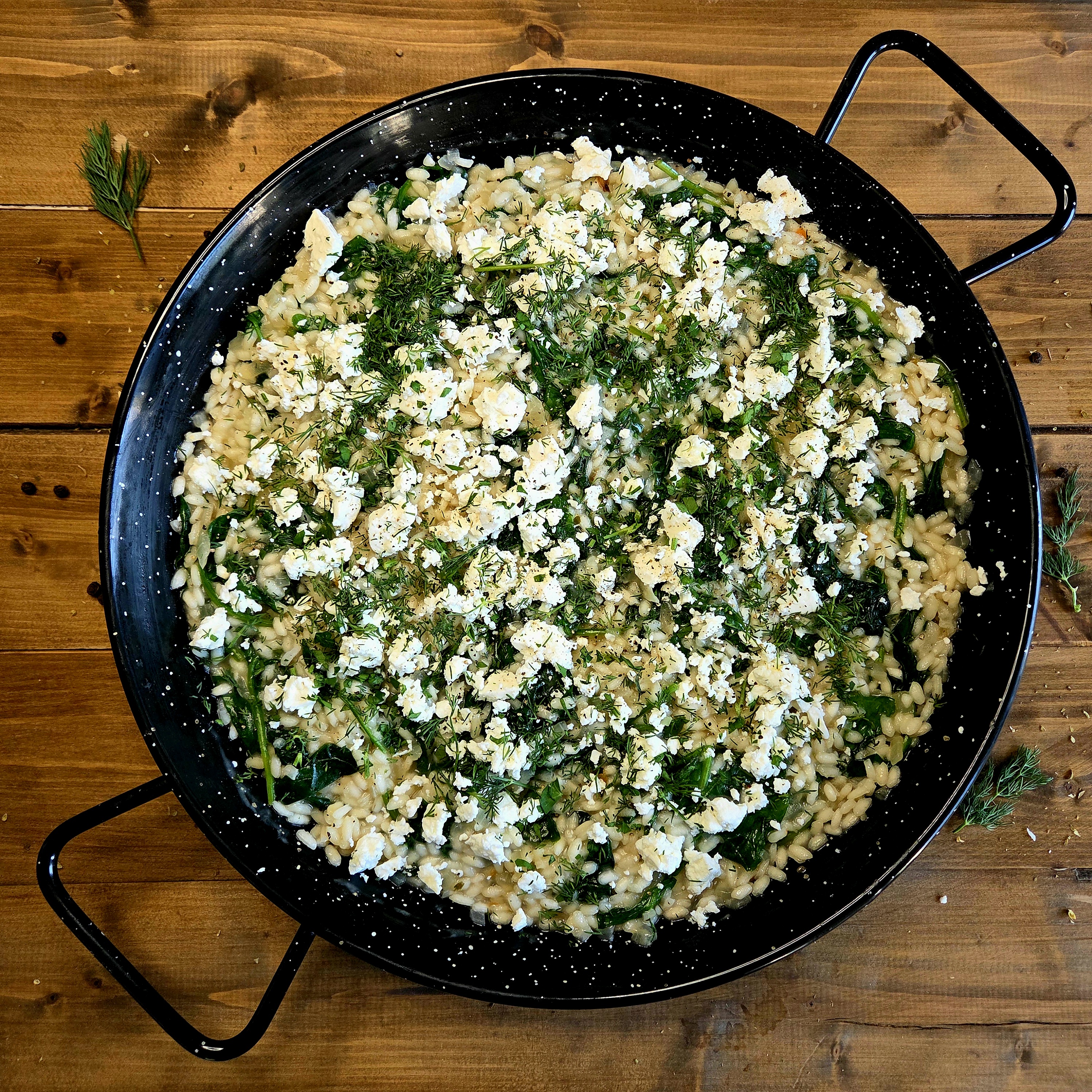 Spanakorizo – Greek Spinach and Rice